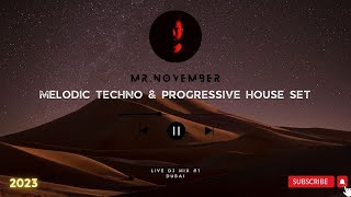 Melodic Techno Progressive house mix | Melodic Techno mix | Live DJ Set 2023