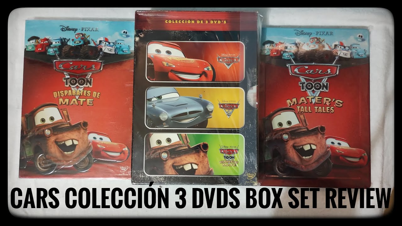 reloj Correspondencia excusa Cars - Colección de 3 Dvds box set. Retro review. - YouTube