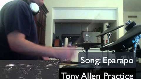 Tony Allen Afrobeat Drum Groove: Great to Practice!