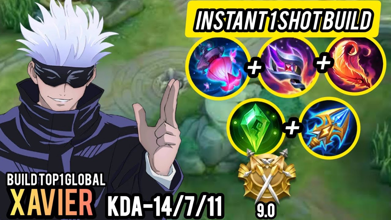 FINALLY!! NEW XAVIER ONESHOT BUILD IS HERE! 😱 (INSANE DAMAGE) | XAVIER BEST BUILD 2024 | MLBB