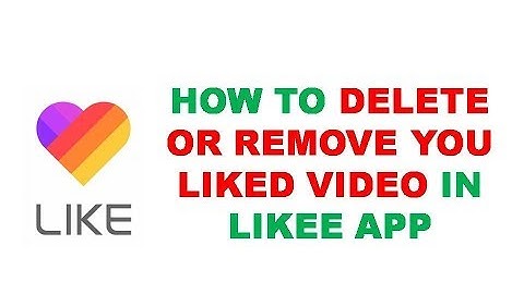 How to Delete or Remove you Liked Video in Likee App