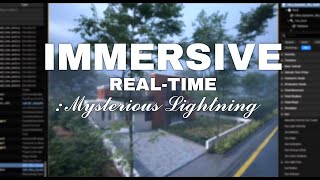 Real-Time Bungalow Thunderstorm in Unreal Engine 5