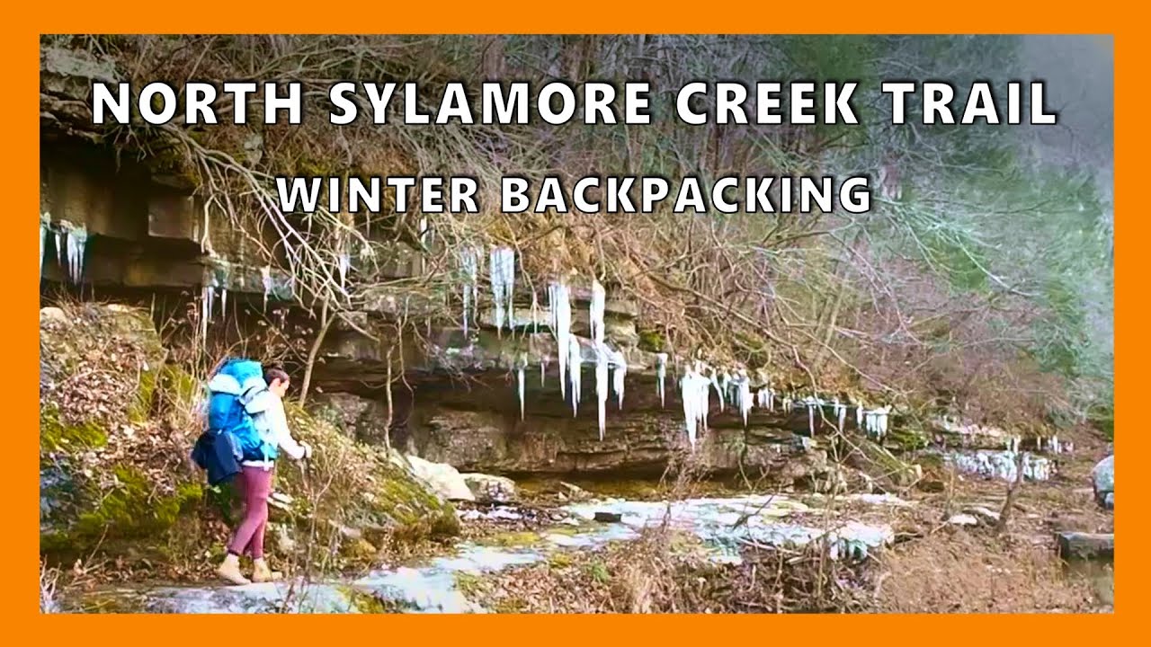 Winter backpacking - North Sylamore creek trail - Arkansas
