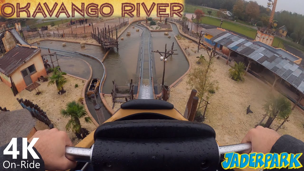Okavango River - 4K On-Ride - Jaderpark - Hafema Log Flume - POV