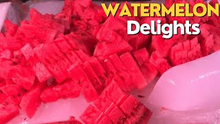 Refreshing Watermelon Delights: Peshawars Street Food Cart brings Juicy Goodness