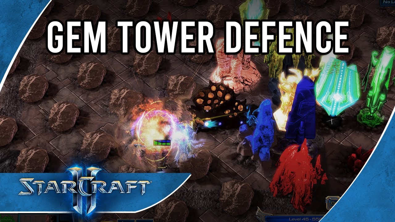 Gem Tower Defence for StarCraft II Custom Coverage YouTube
