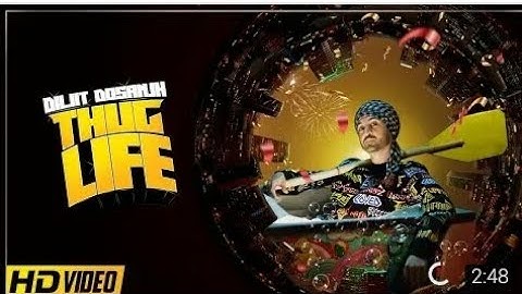 Diljit Dosanjh : THUG LIFE | Jatinder Shah | Ranbir Singh | ( Official Video )