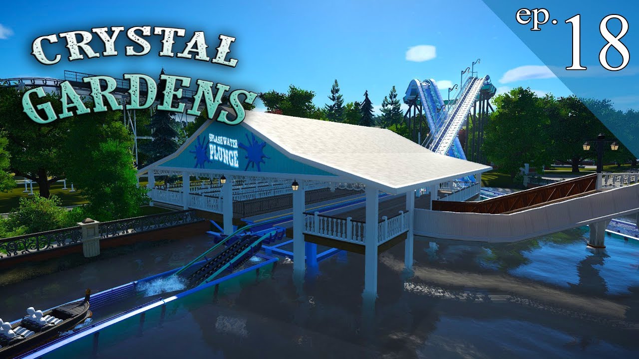 Crystal Gardens Ep. 18 Coaster Making a Splash YouTube