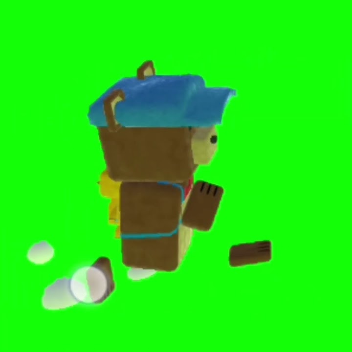 баррен (в голубой кепке) бежит (футаж)