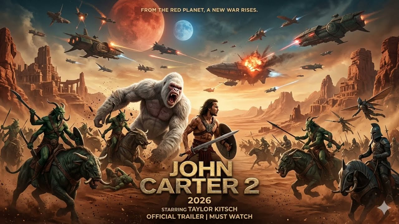 John Carter 2 (2026) Review: Mars Reignites in a War That Could End Barsoom Forever