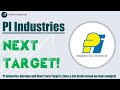 Pi industries targets 08 april  pi industries analysis  pi industries news
