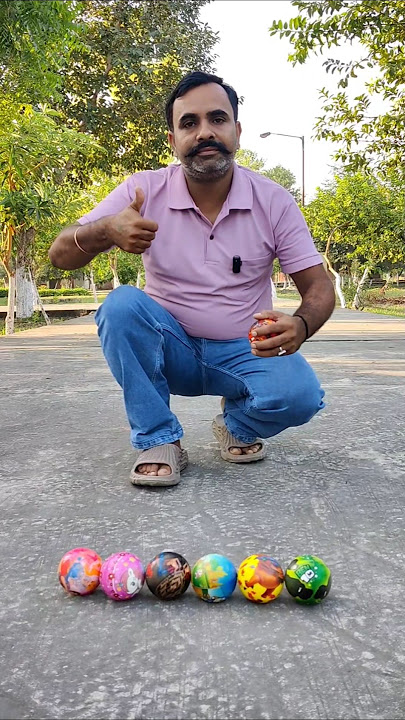 Unboxing 9 Multicolour Balls 🔥 #shorts