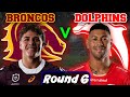 Brisbane Broncos vs Redcliffe Dolphins | NRL - Round 6 | Live Stream Commentary