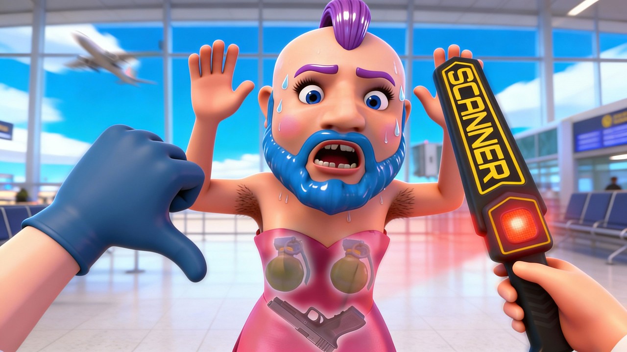 [Охранник VR] Охрана аэропорта VS Проблемные пассажиры - I Am Security VR(Airport Up Date)