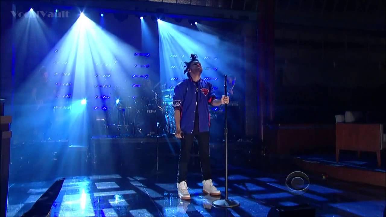 The Weeknd Live @ Late Show With David Letterman - Pretty