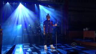 The Late Show With David Letterman The Weeknd Live