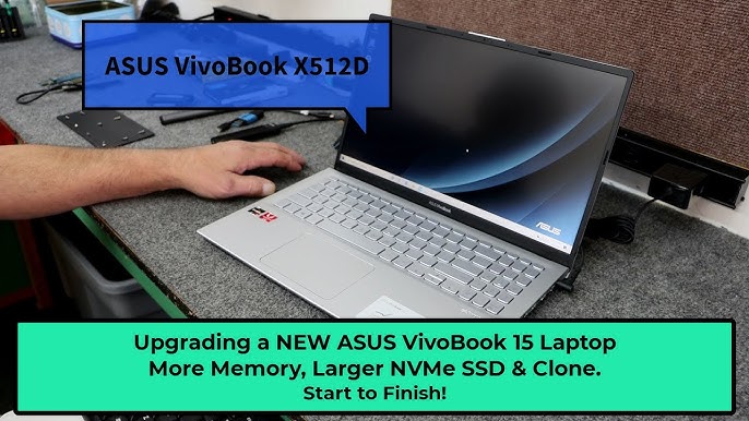 🛠️ ASUS VivoBook 17 X712 - disassembly and upgrade options 