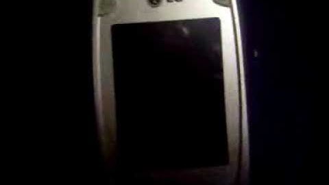LG PM225 On & Off but recorded on a Samsung SGH-P850