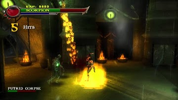 [PlayStation 2] - Mortal Kombat: Shaolin Monks - Living Forest (Scorpion)