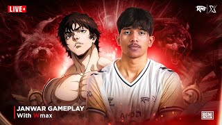 CRAZY HIGH KILL GAMEPLAY , WMAX | ABSOLUTE JANWAR | BGMI LIVE🔴