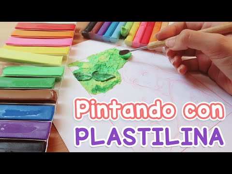 Video: Cómo Hacer Pinturas Con Plastilina