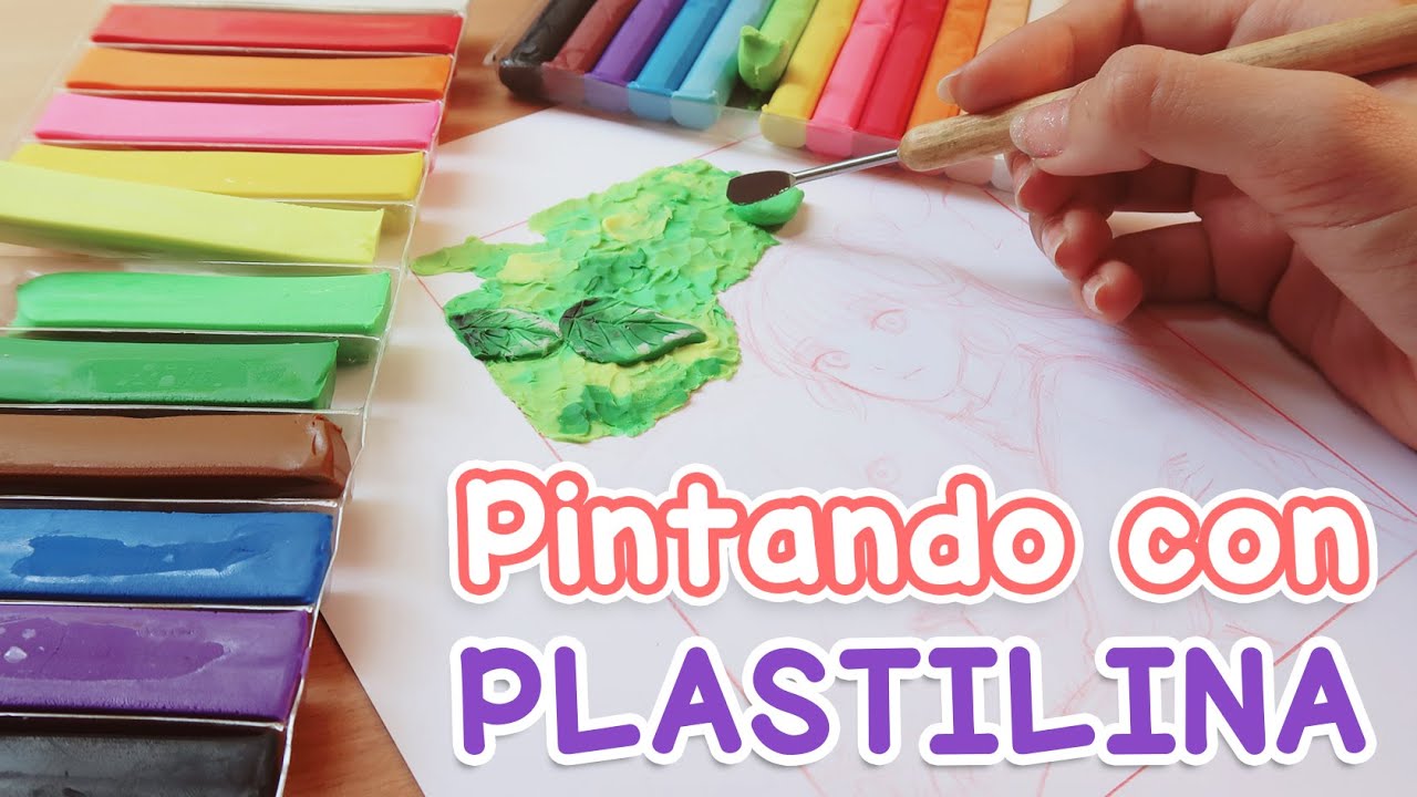 Pintando con plastilina ???? | #Plastiasdf - YouTube