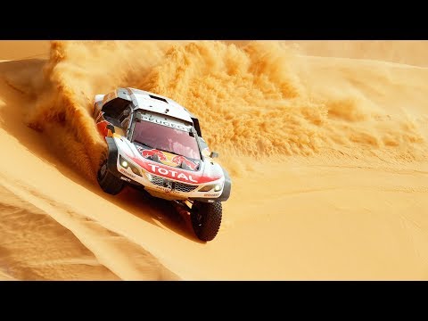 Балет пустыни в суперзамедленной съемке (4к) с Peugeot 3008.