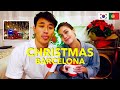 CHRISTMAS IN BARCELONA - City Lights, Stores... | 바르셀로나에 크리스마스 시간 | 국제커플