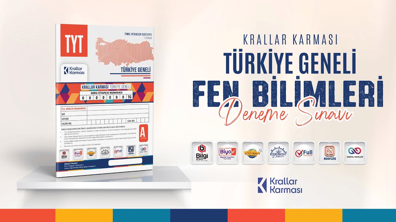 KRALLAR KARMASI 1. TÜRKİYE GENELİ TYT DENEMESİ FEN BİLİMLERİ TESTİ ÇÖZÜMLERİ