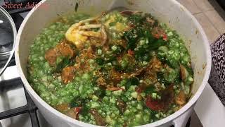 LET’S MAKE BANKU WITH OKRO STEW | OKRA STEW RECIPE