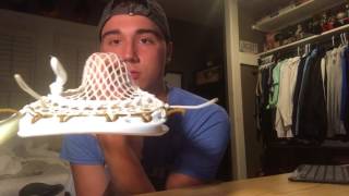 Custom Stringing: True Lacrosse Frequency w\ East Coast Dyes Vortex Mesh