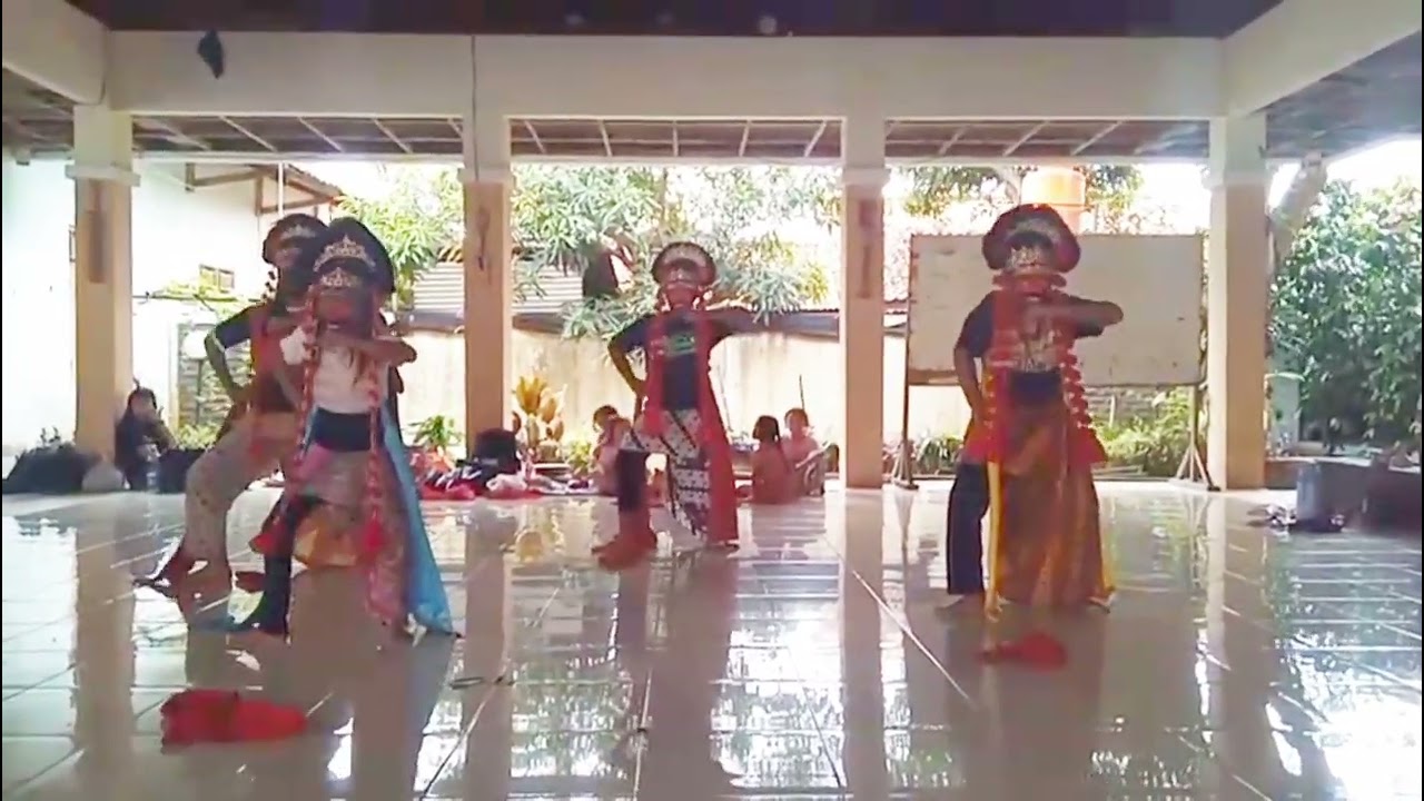 Hanin -  Tari Topeng Kelana Gandrung - Latihan diiringi musik gamelan Sanggar Mulya Bhakti 2026