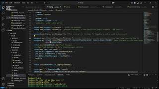 Node Unit 5 (Lesson24) Adding user authentication