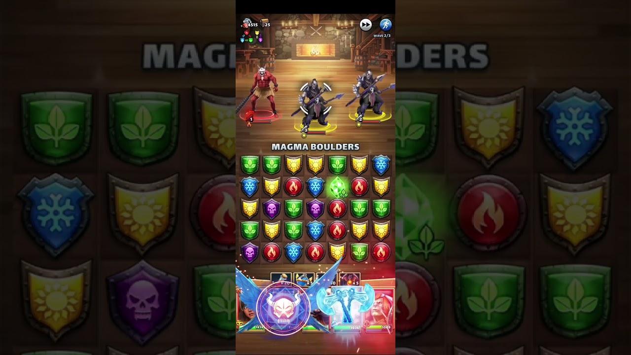 Tavern of Legends stages 1-5 walkthrough / using 3* and 4* heroes