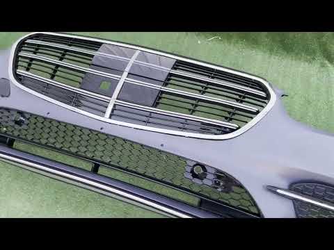 Передний бампер AMG-Line для Mercedes S-сlass W223, видео 1