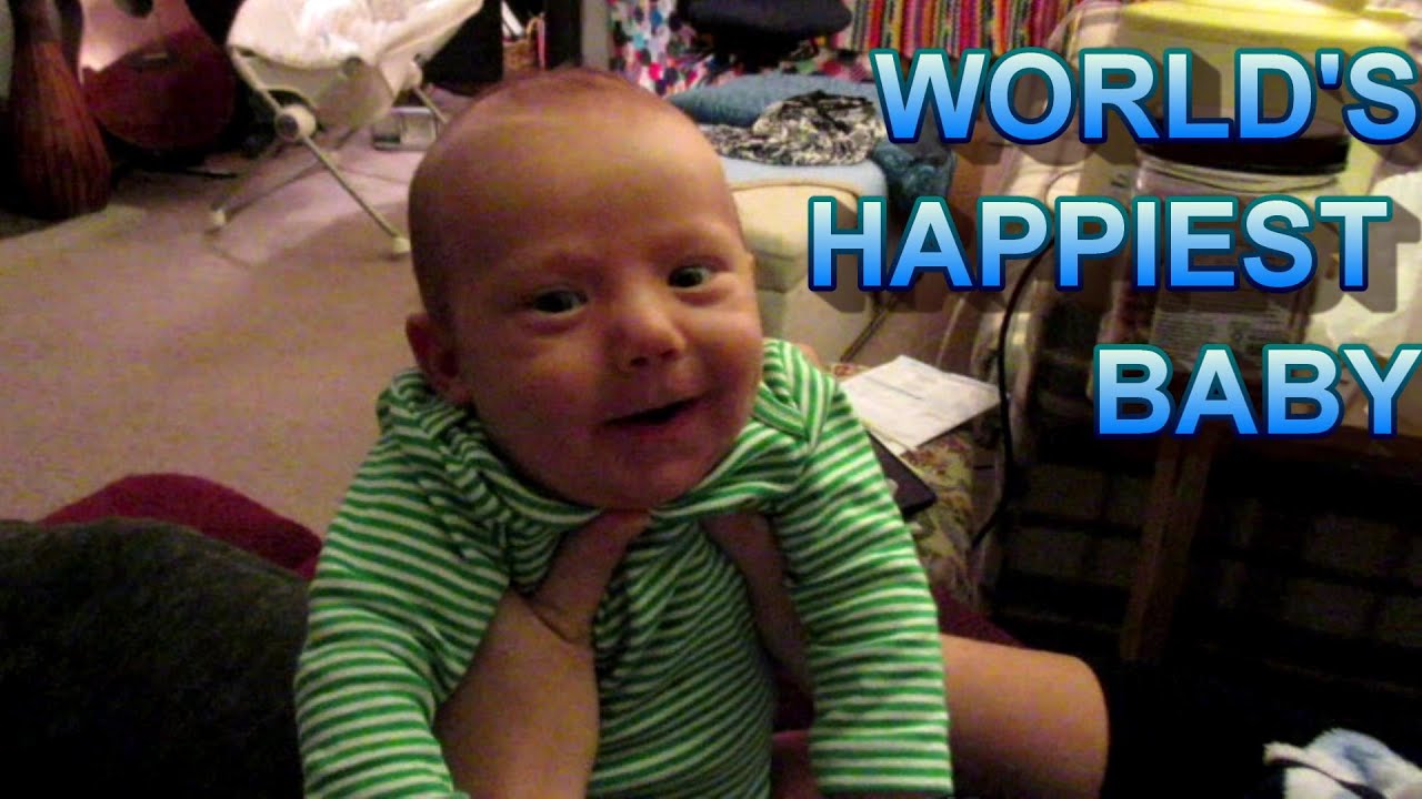 WORLDS HAPPIEST BABY YouTube