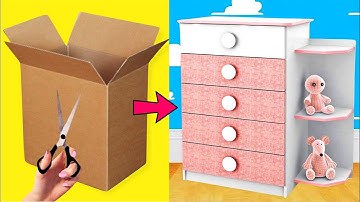 8 IDEIAS FANTÁSTICAS COM CAIXA DE PAPELÃO | IDER ALVES