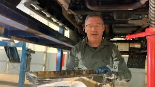5.3L 2002 Chevrolet Tahoe 4x4 Oil Pan Gasket Removal and Replacement