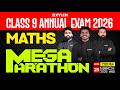 Class 9 Maths Annual Exam 2026 MEGA MARATHON Xylem Class 9