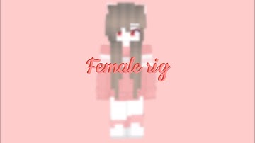 Female rig for prisma 3d!! #minecraft #prisma3d 