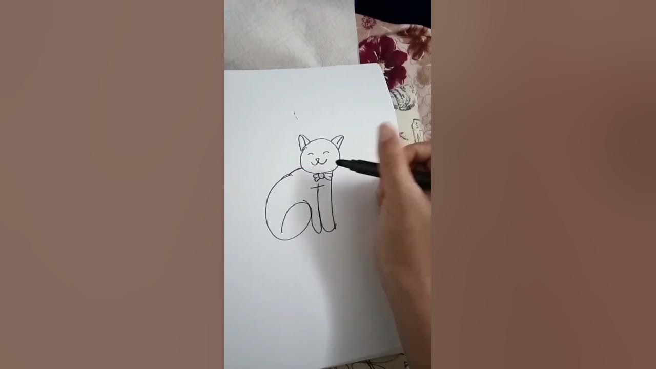 6+1= C🐈T #shorts #drawing - YouTube