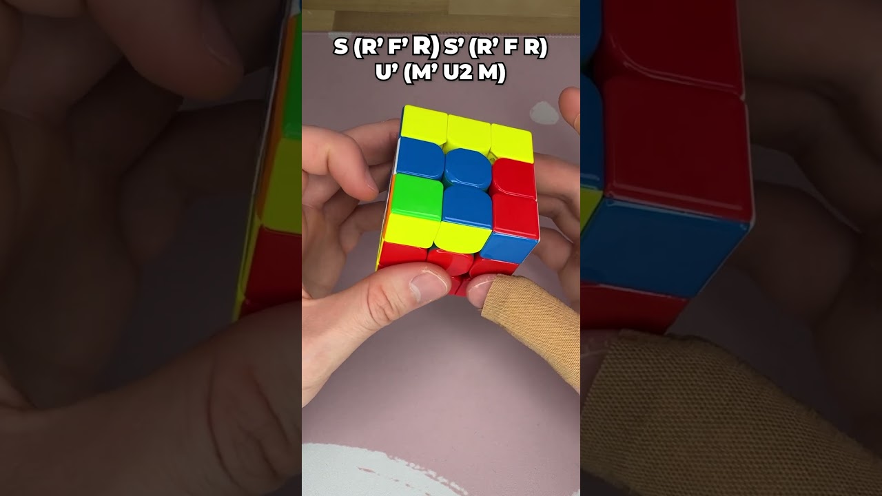 Flip The Last Two Pieces (in 1 SECOND)