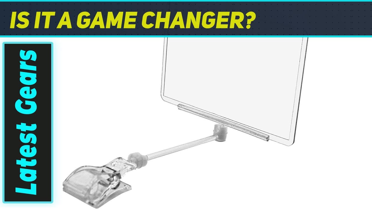 ReviewBest Sign Holders with Clip Arm for Retail Display!