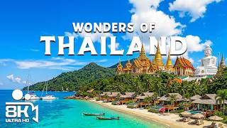 Wonders of Thailand – Explore Ancient Temples, White Sand Beaches Bustling Markets | Travel Video 4K