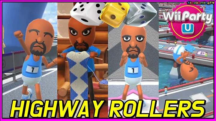Wii Party U - Highway Rollers (Matt vs Merrick vs ...