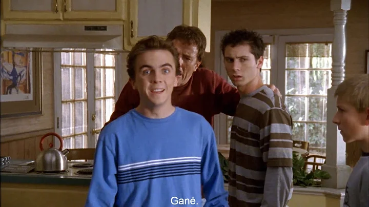 Malcolm in the middle -Malcolm,Dewey and Reese bac...