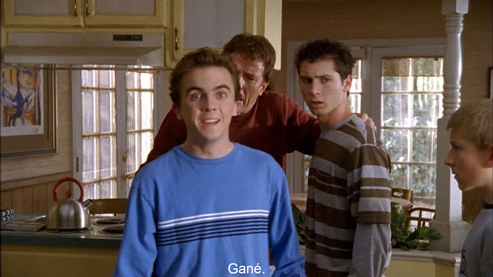 Malcolm in the middle -Malcolm,Dewey and Reese back up his dad-