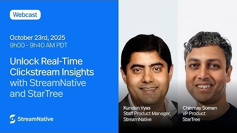 Unlock Real-Time Clickstream Insights with StreamNative & StarTree 🚀