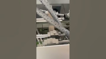 LC-S popcorn chicken boxestriangle boxes folding gluing machine