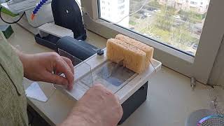 Мини-подрезной-шлифовальный станок по камню для ювелиров АВАНГАРД 5 пилотная версия (полное видео)